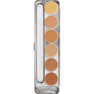 Dermacolor Palette 6 cores Kryolan - WomanThings